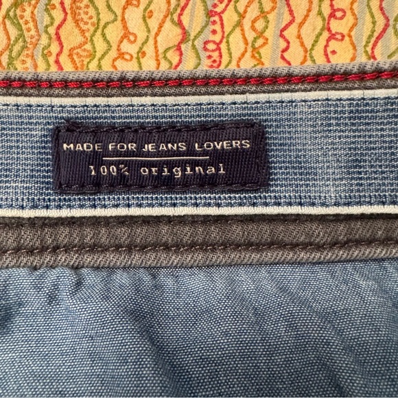 Salsa 1st Level Men’s Gray Denim Jeans Button Fly zippered pockets 38x34 - Picture 16 of 16